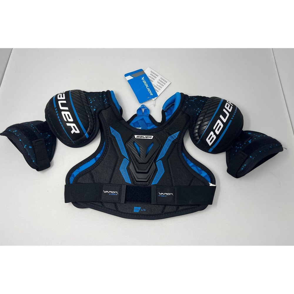 Bauer S23 Vapor Volt Youth Hockey Shoulder Pads Size Youth Large Age 7-9 NEW